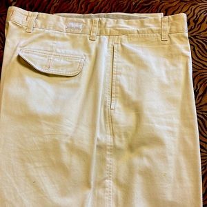 Khaki 12 pants size 40 waste and 32 length